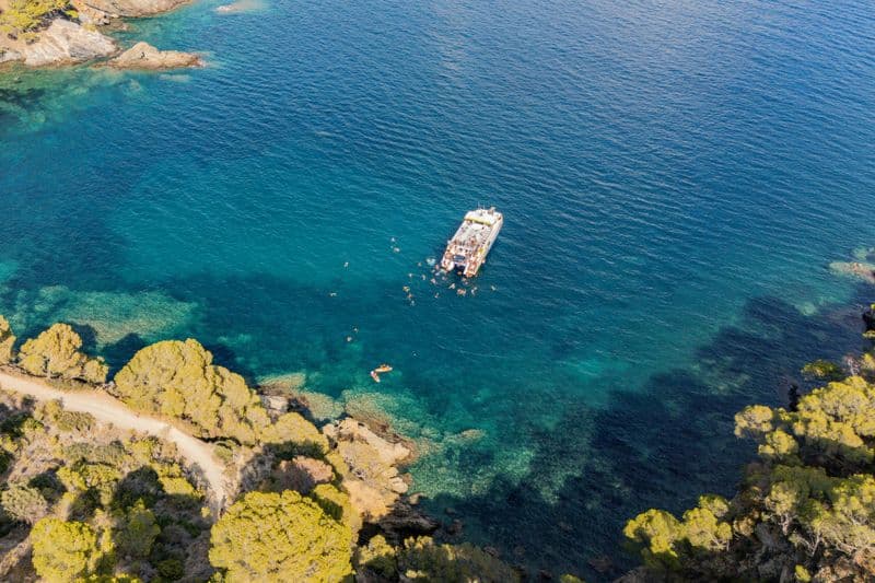 Billet Cap de Creus : excursion en bateau + arrêt baignade