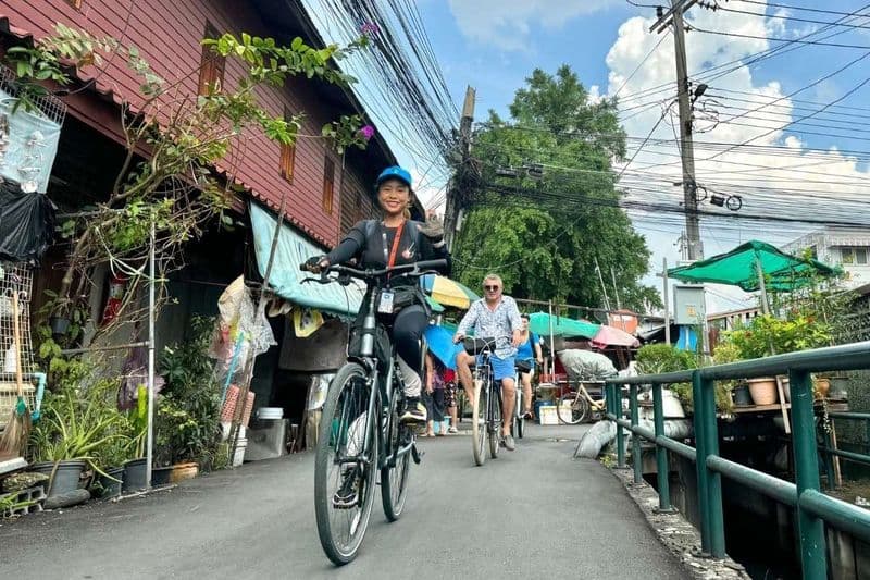 Billet Bangkok : Visite guidée à vélo des ruelles et des joyaux cachés