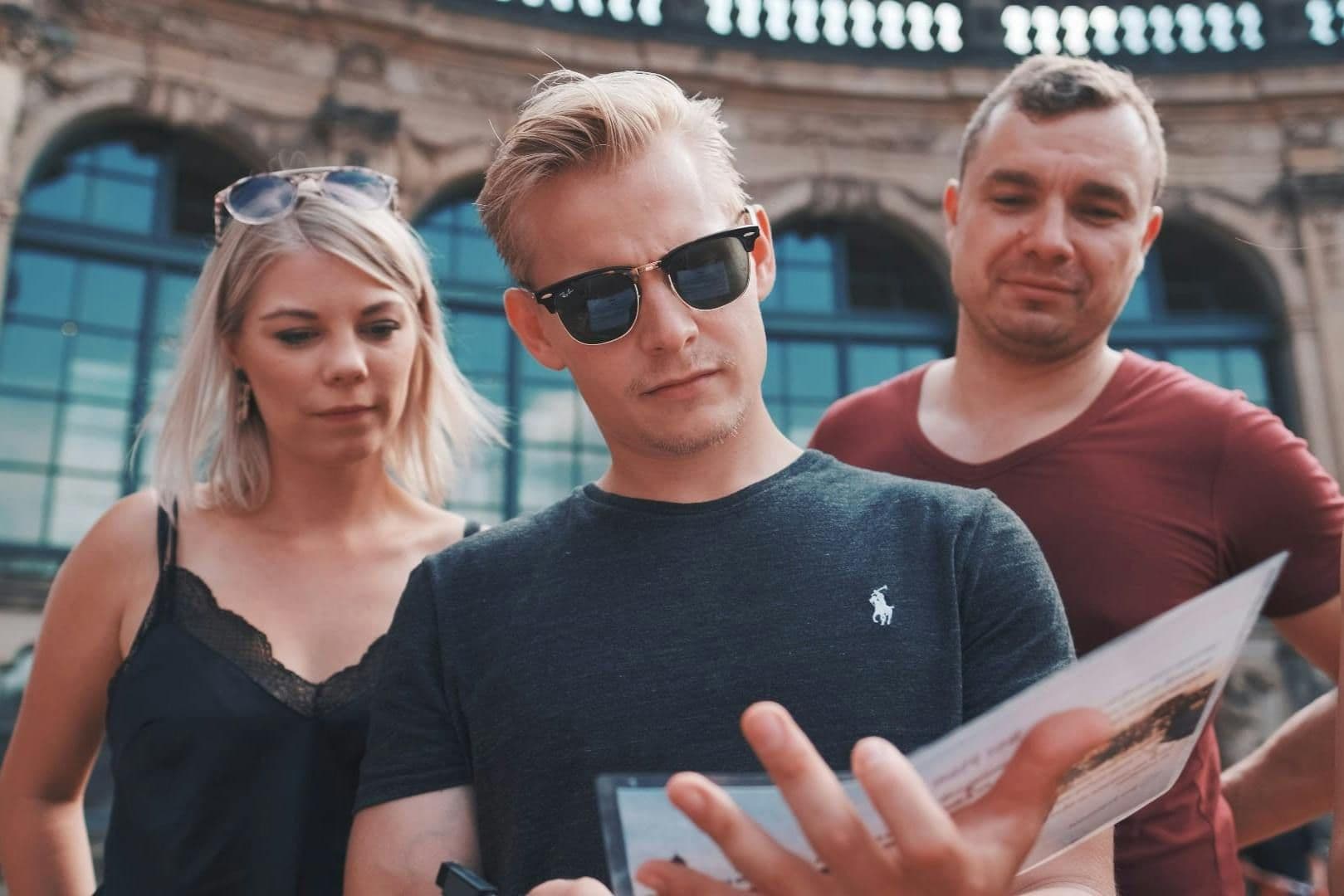 Escape Game en plein air dans la vieille ville de Dresde