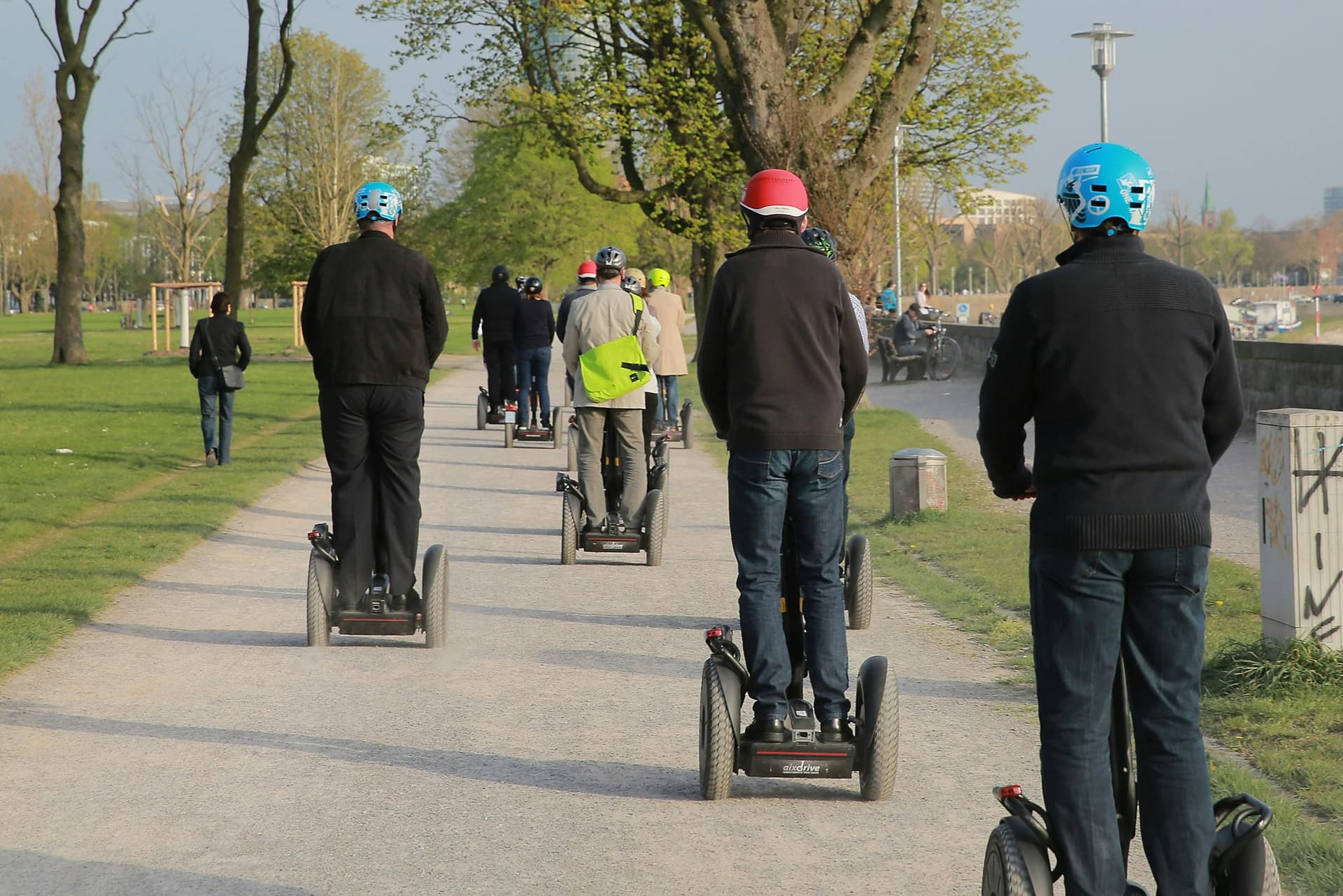 Düsseldorf : Tour du Rhin en Segway