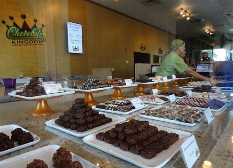 Billet Visite de la chocolaterie Chocolate Kingdom