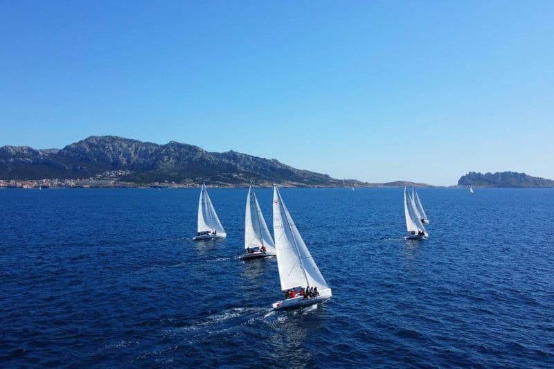 Billet Marseille : Croisière à la voile en petit groupe d'une demi-journée