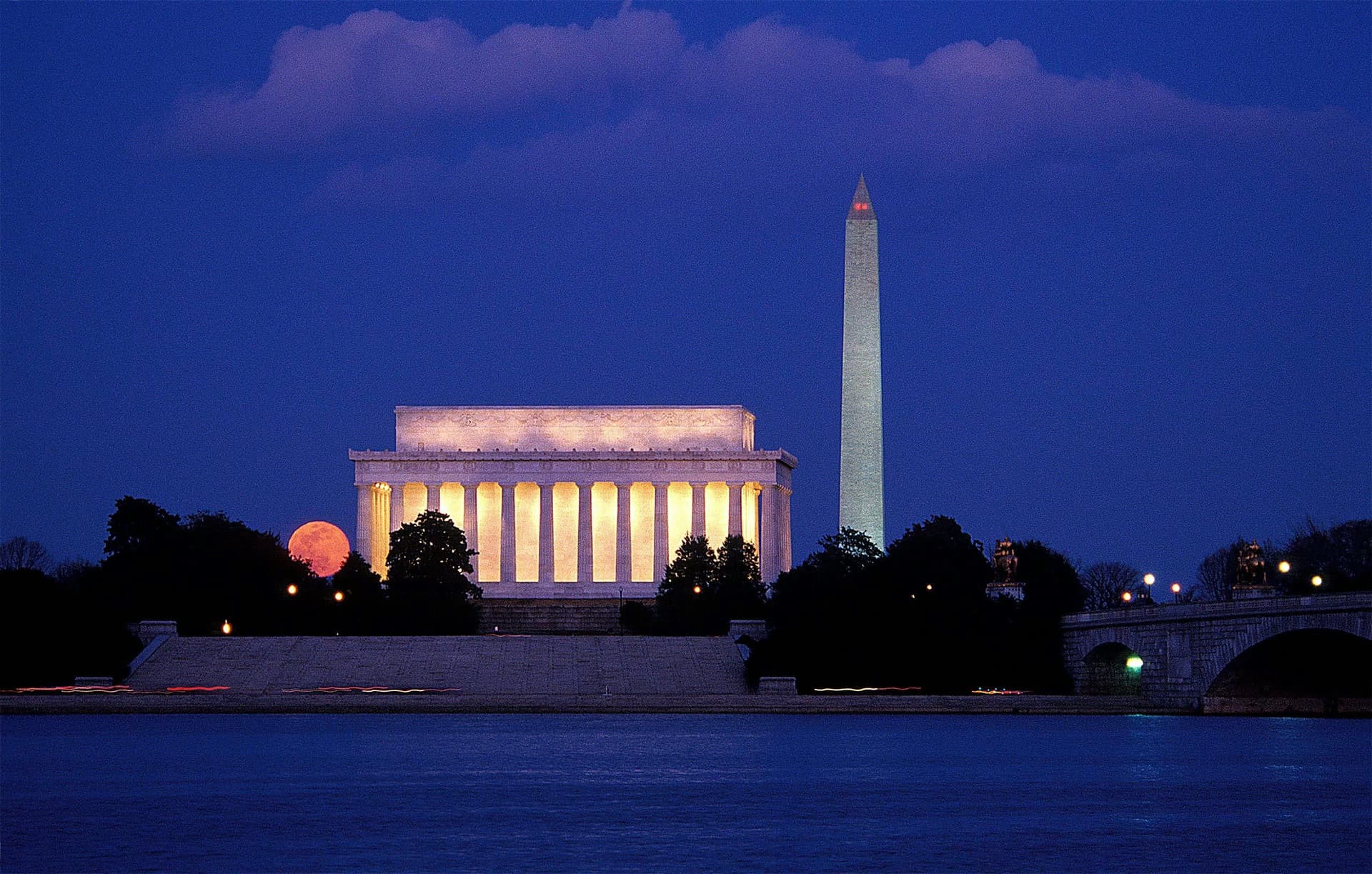 Billet Washington DC : Monuments at Night Bike Tour
