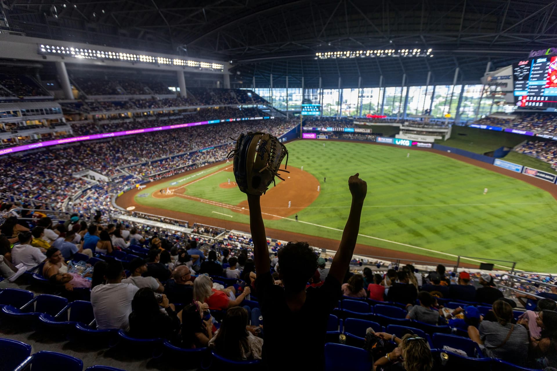 LoanDepot Park : Match de baseball des Miami Marlins