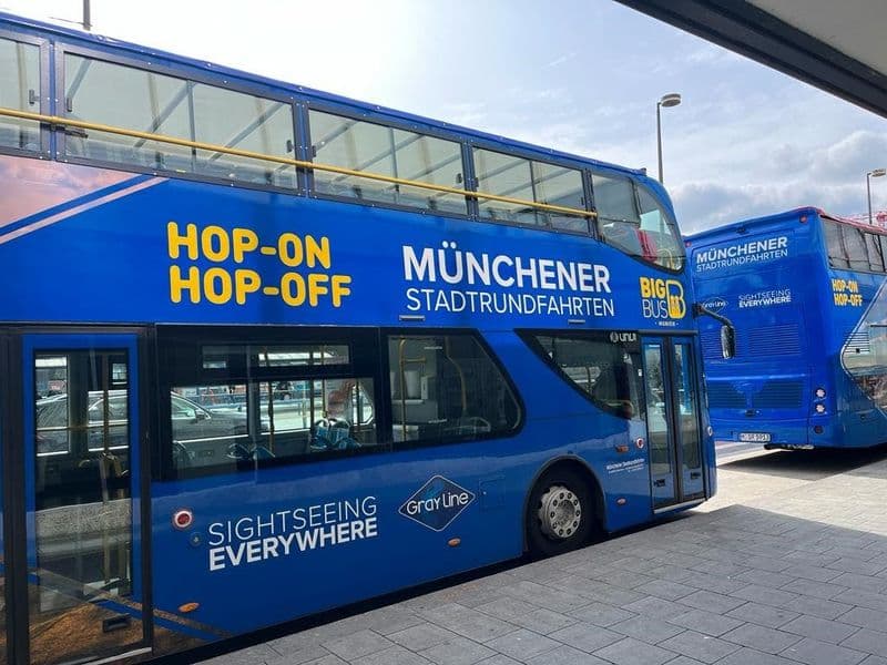 Billet Tour Hop-On Hop-Off de Munich (24h et 48h)