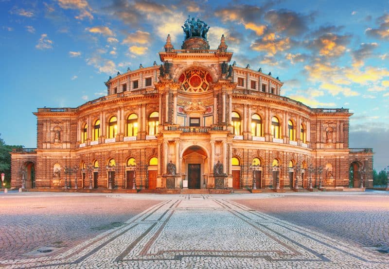 Billet Semperoper et vieille ville de Dresde : visite guidée en allemand