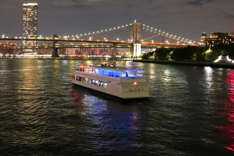 Billet New York : Dîner-croisière + musique live