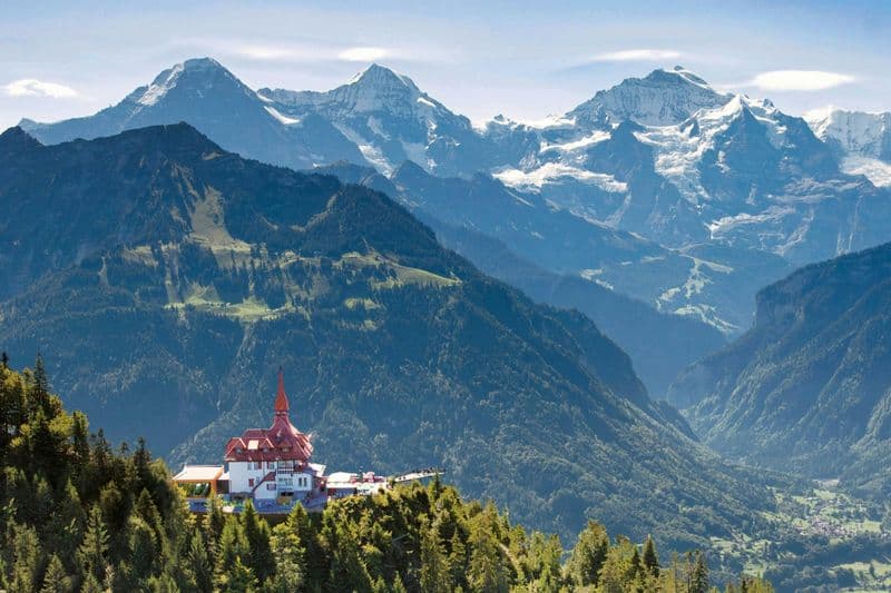 Billet Jungfrau : Funiculaire depuis/vers Interlaken Est et Harder Kulm