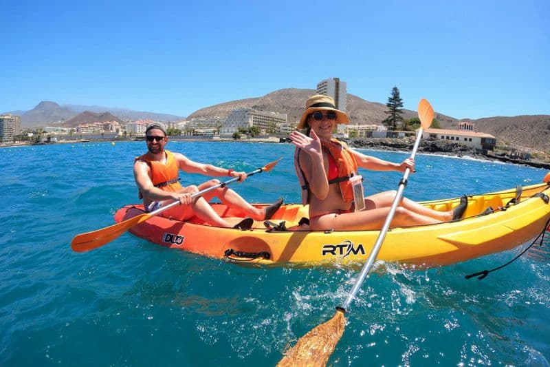 Billet Los Cristianos : Kayak et plongée sous-marine guidés