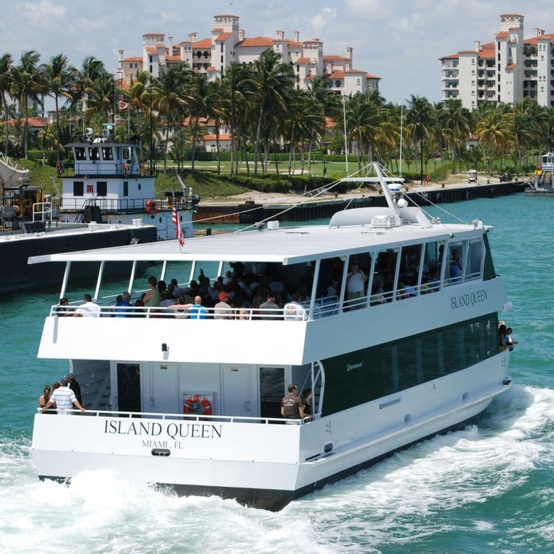 Billet Miami : Croisière touristique Island Queen Millionaire's Row