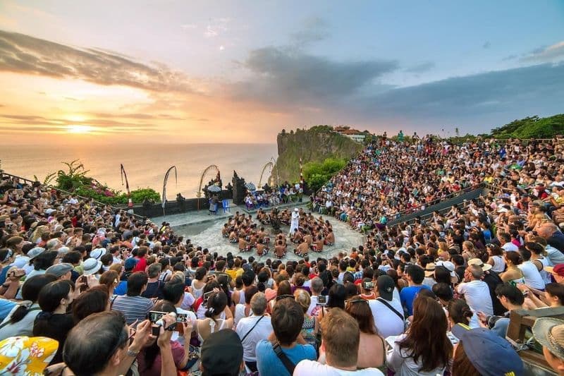 Billet Bali : Uluwatu Kecak et spectacle de danse du feu