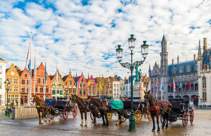 Billet Bruges : Visite guidée + transport