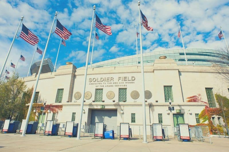 Soldier Field : Match de football des Chicago Bears