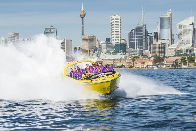 Billet Thunder Jet : 30 minutes de sensations fortes sur le port de Sydney