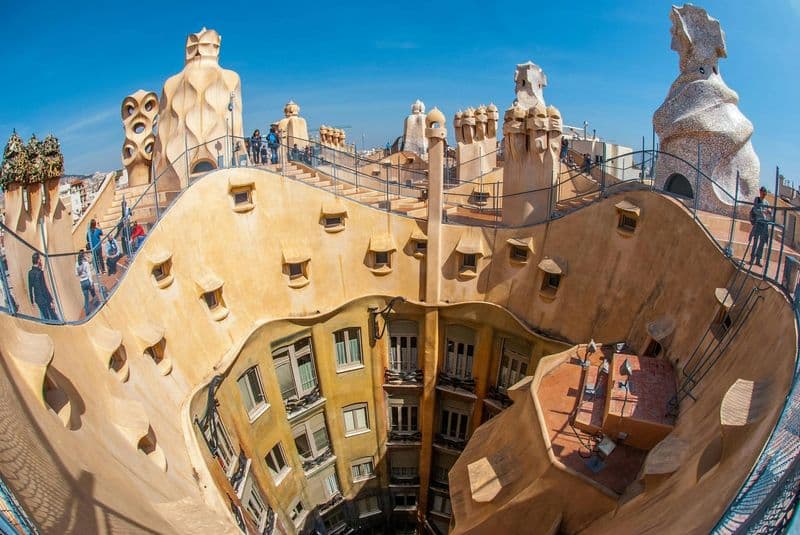 Billet La Pedrera (Casa Mila) + Bus Hop-on Hop-off à Barcelone