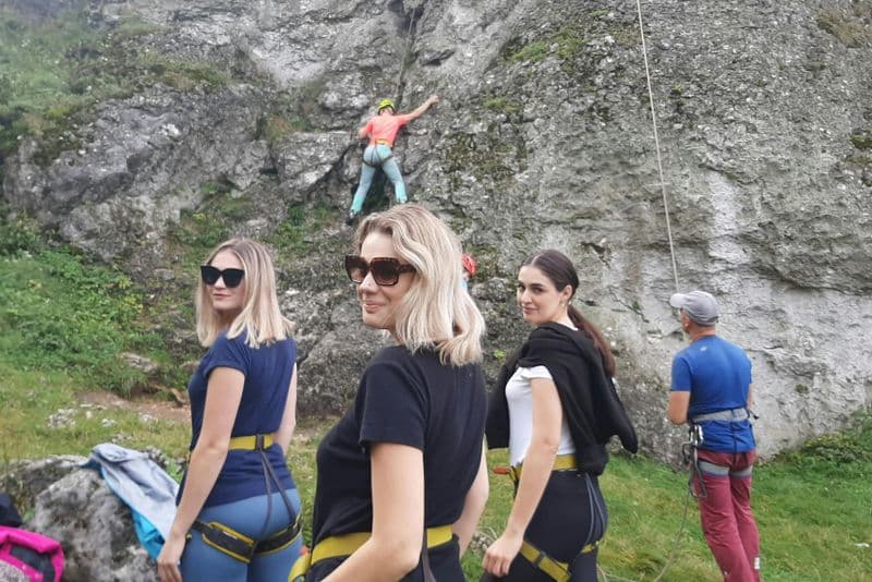 Expérience privée d'escalade au départ de Cracovie