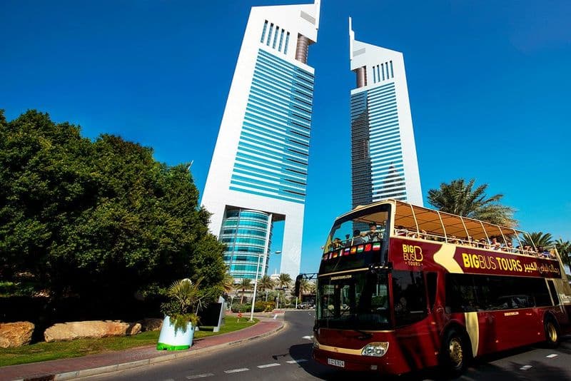 Billet Big Bus Dubai : 2,5 heures de visite nocturne panoramique