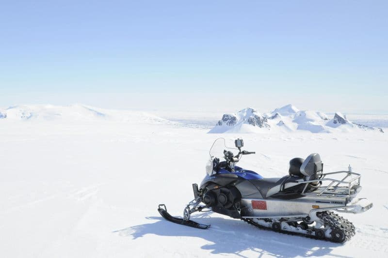 Chute d'eau de Gullfoss : Excursion en motoneige
