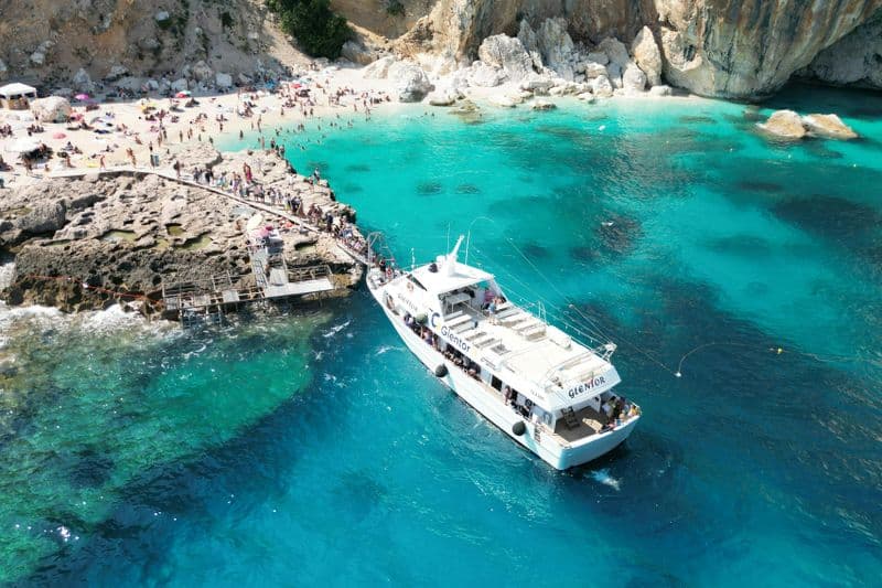 Billet Golfe d'Orosei : excursion en bateau avec arrêts à la plage