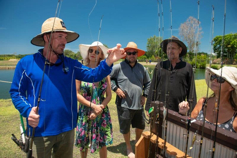 Billet Visite de la ferme et de la pêche Hook-A-Barra