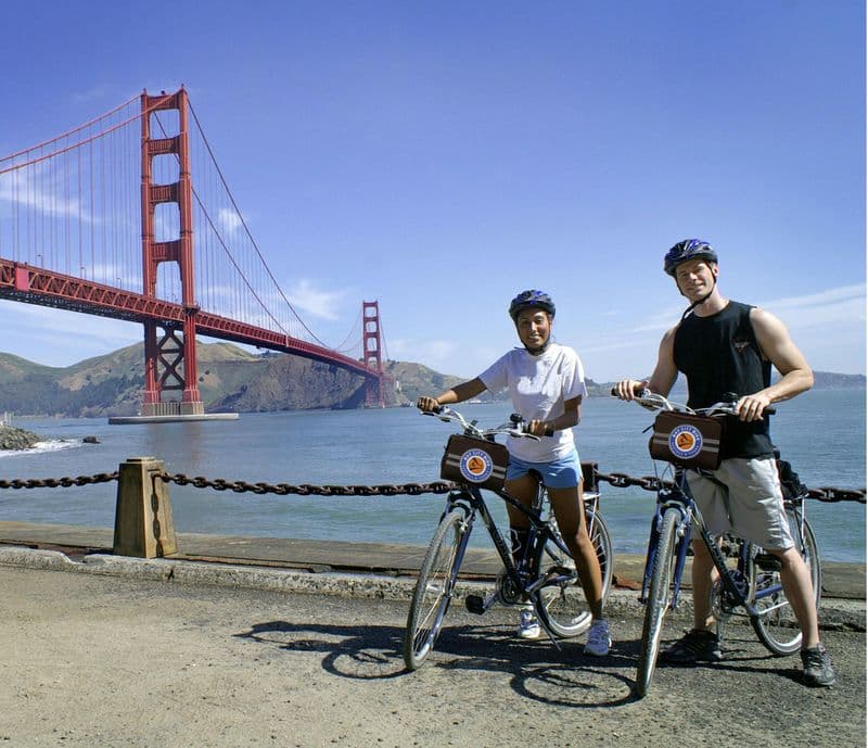 Billet San Francisco : Visite guidée à vélo du Golden Gate Bridge