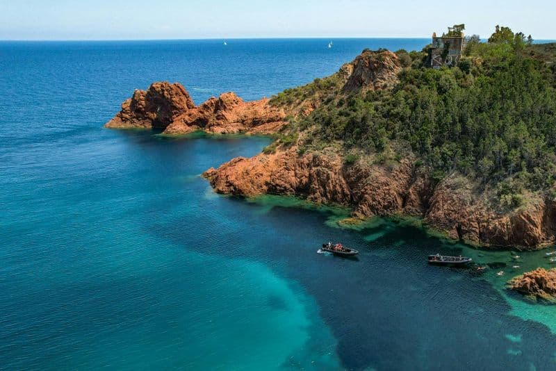 Billet Excursion en bateau au Massif de l'Estérel