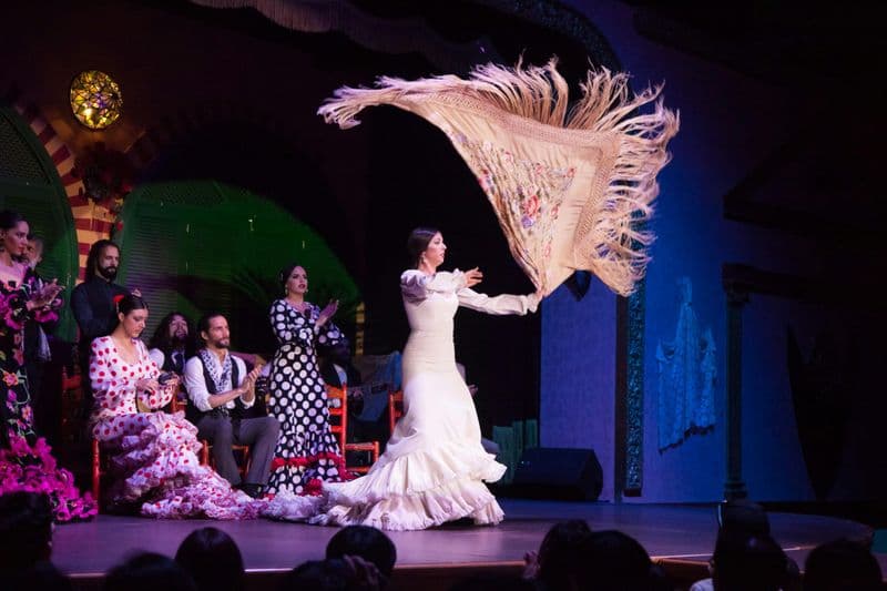 Billet El Palacio Andaluz Spectacle de flamenco à Séville avec verre de Cava ou dîner