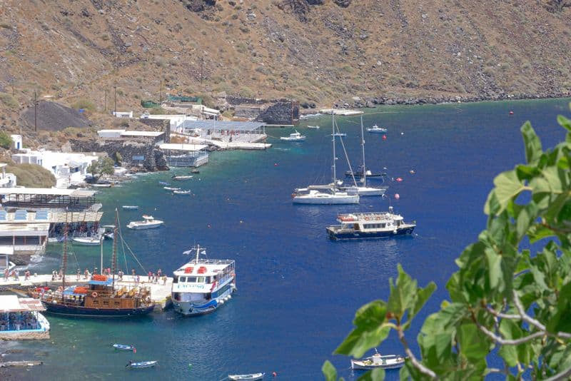 Billet Santorin : Croisière sur les îles volcaniques avec visite des sources thermales