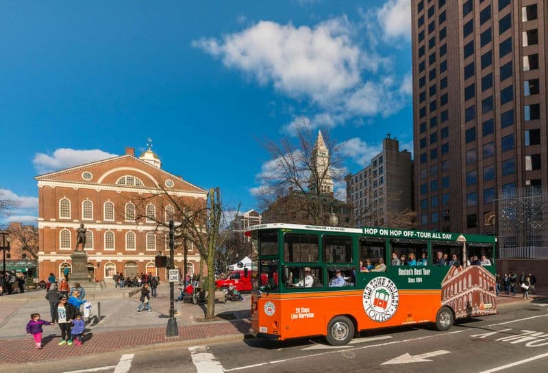 Visite de Boston en bus hop-on hop-off Old Town Trolley