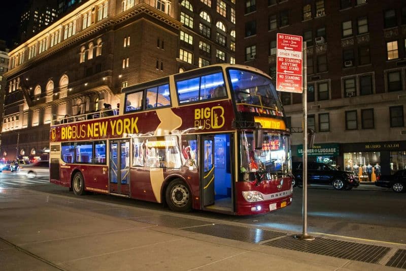 Billet New York : 2 heures de visite nocturne panoramique