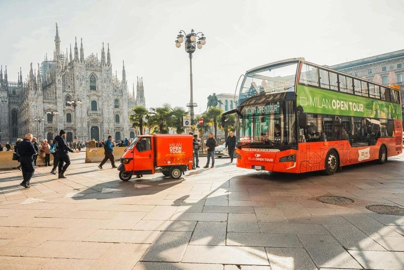 Billet Milan et Rome : Bus Hop-on Hop-off Tour Ticket