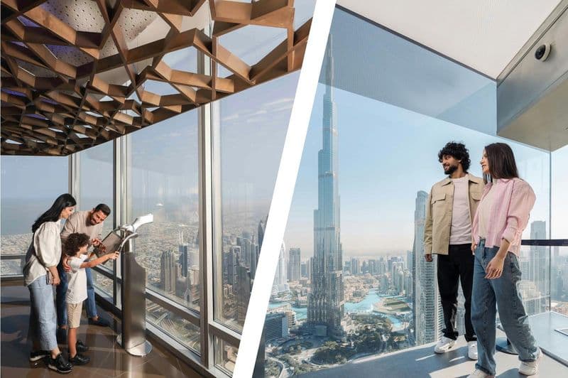 Billet Burj Khalifa & Observatoire Sky Views : Billet d'entrée