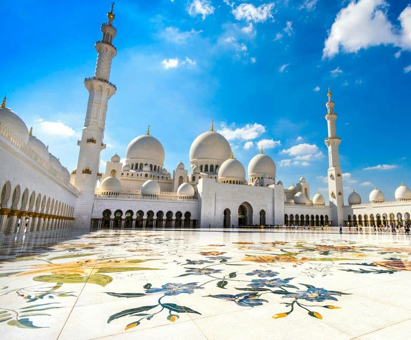 Billet Grande Mosquée Sheikh Zayed & Louvre Abou Dhabi: visite depuis Dubai + déjeuner