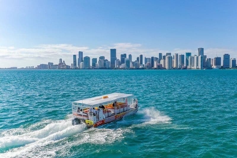 Miami : Taxi fluvial de/vers le centre-ville et South Beach
