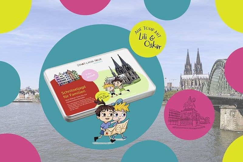 Chasse au trésor touristique autoguidée pour les familles à Cologne