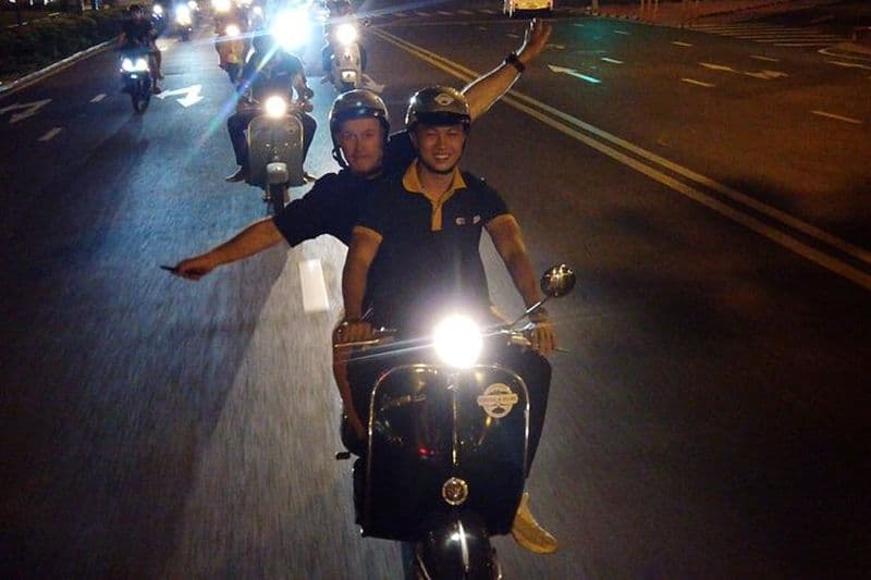 Bia & Bites - Bière artisanale de Saigon sur Vespa vintage avec dîner