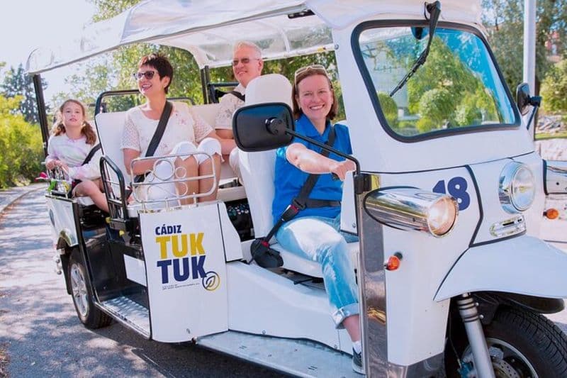 Visite en tuk-tuk de Cadix avec audioguide