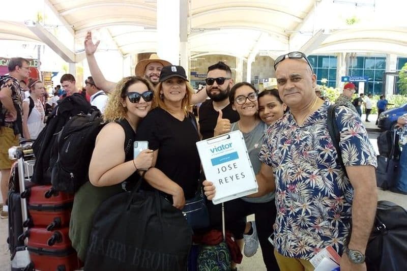 Transfert privé de l'aéroport de Cancun vers les hôtels