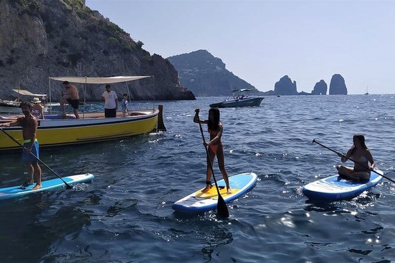 À la poursuite des circuits SUP Syrens depuis Marina del Cantone
