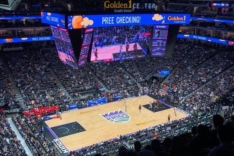 Match de basket-ball des Sacramento Kings au Golden 1 Center