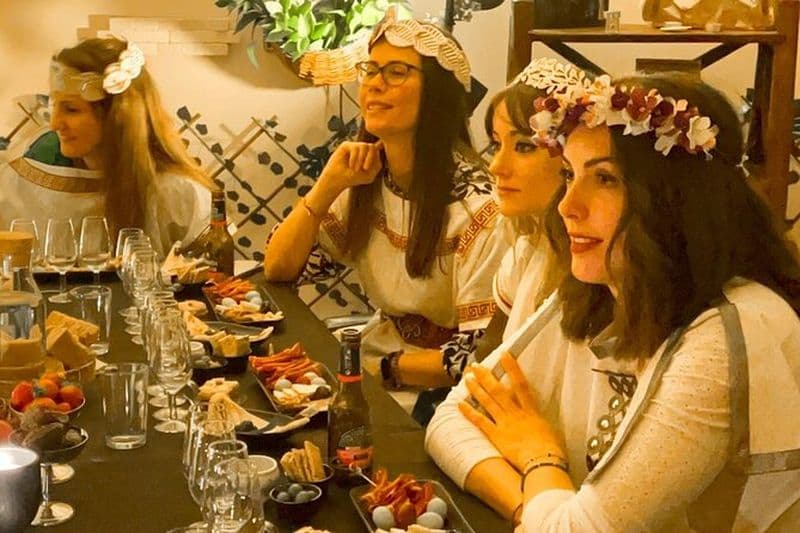 Dégustation de vins de la Rome antique à Carthagène en Espagne