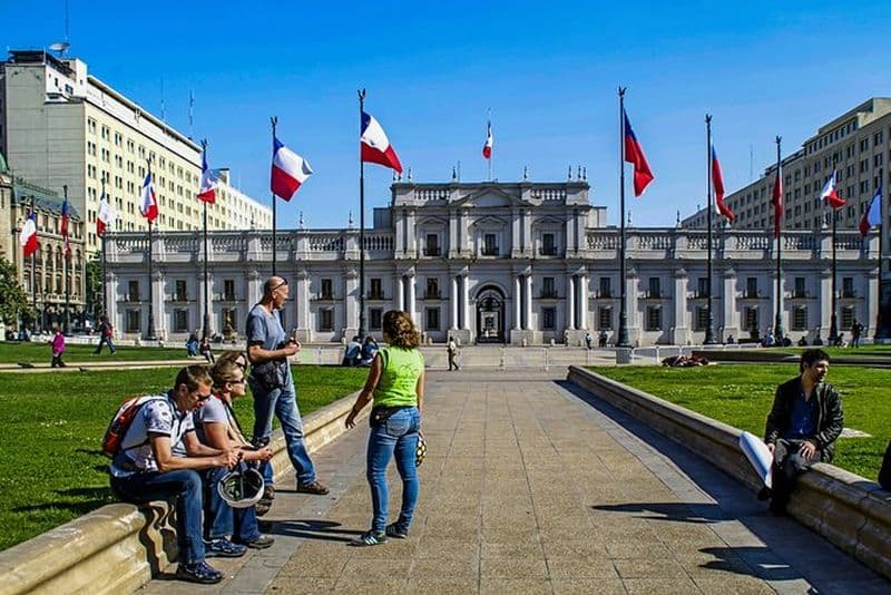 Visite à vélo des points forts de Santiago, des parcs et de la politique