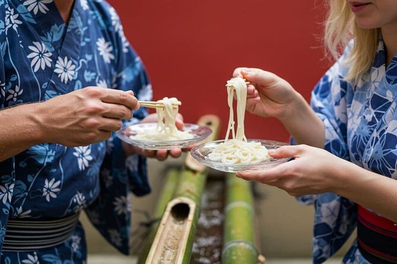 Japonais Nagashi Somen Noodle Cooking Class