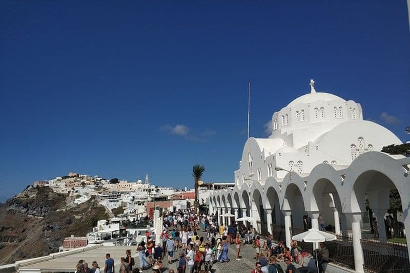 Santorin: visite à pied de Fira