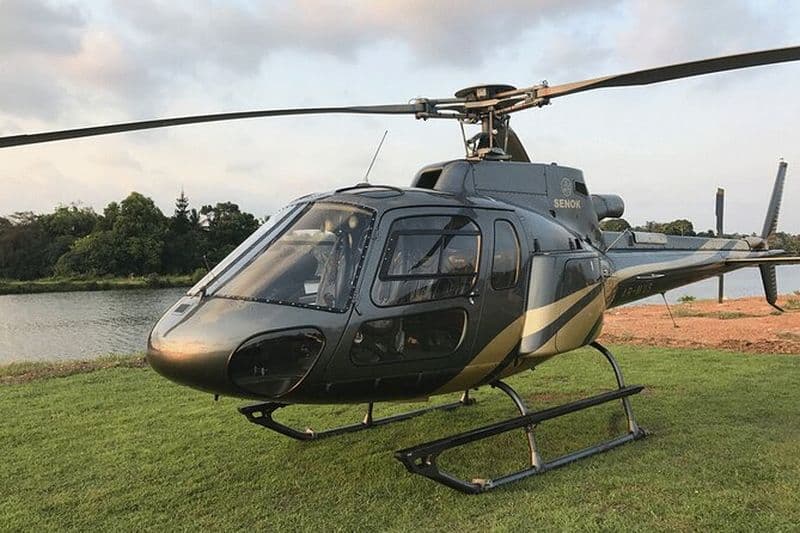 Transfert en hélicoptère entre l'aéroport de Colombo (CMB) et la ville de Jaffna