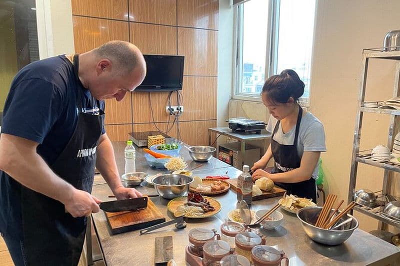 Cours de cuisine privé avec 5 plats de votre choix