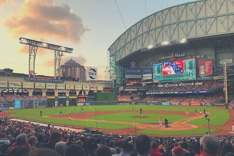Match de baseball des Astros de Houston au Minute Maid Park