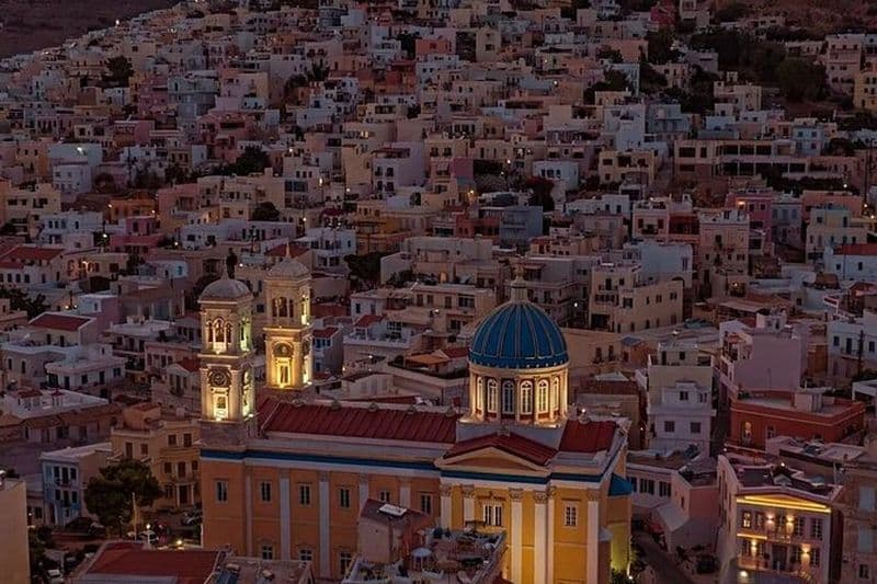 Visite à pied d'Ermoupolis (2 heures)