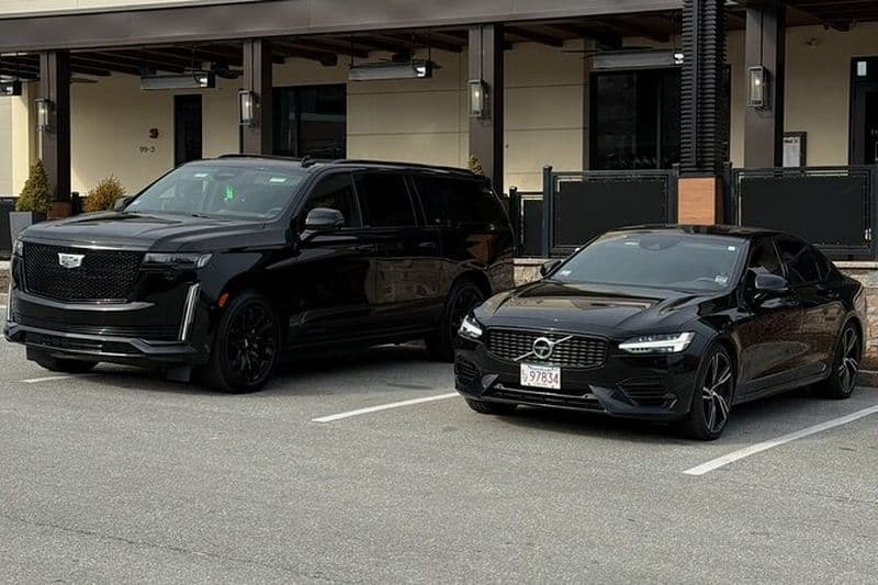 Transfert aéroport privé en première classe de Boston Logan