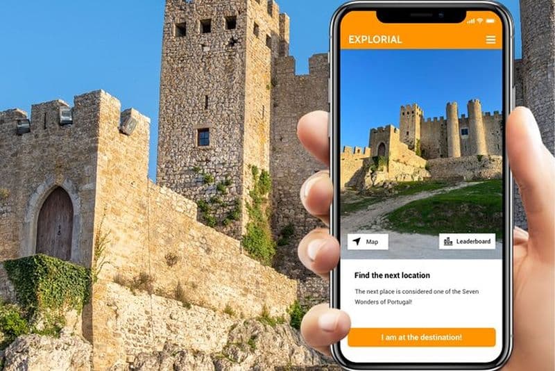 Visite autoguidée de la chasse au trésor et des sites touristiques d'Óbidos